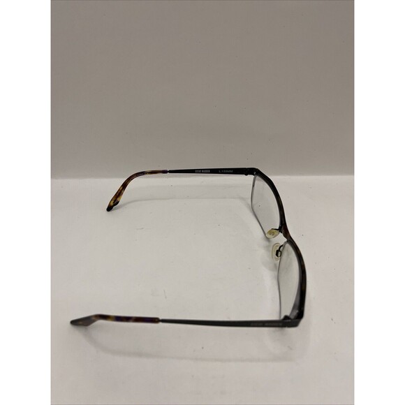 Steve Madden Eyeglasses Dramatic Black Half Rim Frames Only Black 54-16-135 main image 6